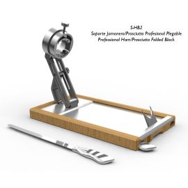 Soporte Jamonero Saigo S-HB2 Profesional Madera